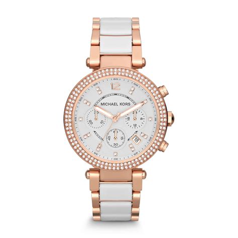 michael kors parker rose gold-tone watch $275.00|Michael Kors parker.